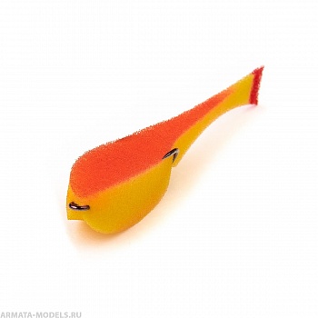 Рыбка поролоновая 8 см ж/к 08 кр.2 (HS-80-08) Helios( цена указана за упаковку, в количестве 5шт.)