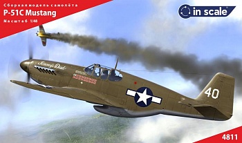 4811 P-51C Mustang - истребитель USAAC