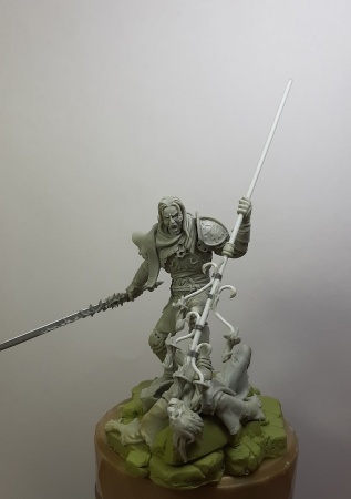 BCK-FC-006 Кающийся | Коллекционная миниатюра 75 мм Blood Carrot Knights