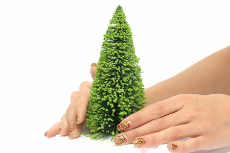 011ee007 15 см. макет ели