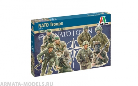 6191ИТ Солдатики, войска НАТО (10013160/251219/0576192, ИТАЛИЯ ) Italeri