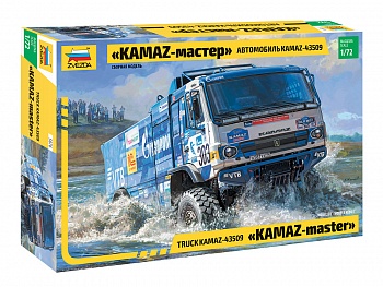 5076 Автомобиль КАМАЗ-4309, Команда КАМАЗ-Мастер, Дакар