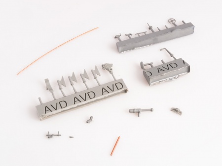 8007AVD Сборная модель Моторный каток МК-5 AVD Models