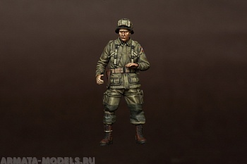 35118SOGA U.S. Army Airborne machine gunner 30 caliber for jeep. Normandy, 1944.