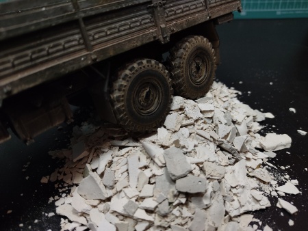 35001-4 Миниатюра Большой  набор Битая штукатурка.