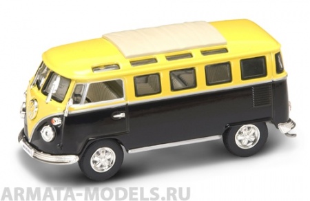 43209YLT 1962 Фольксваген микроавтобус Серия Премиум (желтый) Lucky Toys