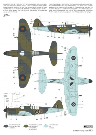 SH48127 Fairey Firefly Mk.I «Home Fleet» Special Hobby