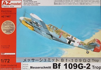 AZ7467 Messerschmitt Bf 109G-2 quot;Tropquot;