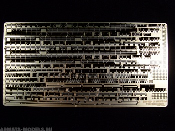 AW60004 Деревянная палуба для 1/350 Yamato Rail PE set