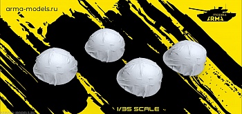 AM35579 Каски американские в чехлах 4 шт.