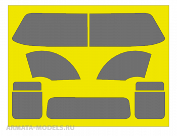 AM35947 Маска окрасочная Зил-130 Звезда AM35947 Маска окрасочная Зил-130 Звезда