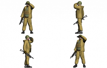 3619П Советские десантники. Афганистан Звезда