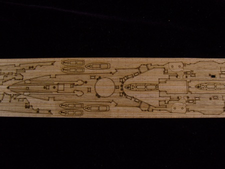 AW20045 Деревянная палуба для IJN Kirishima 1941