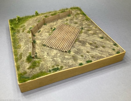 HM01014 Блиндаж для пушки (лето)