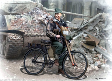 Набор фигурок MB35179 «Фольксштурм. Охотник за танками. Германия, 1944 - 1945 гг.»  Master Box (MB)