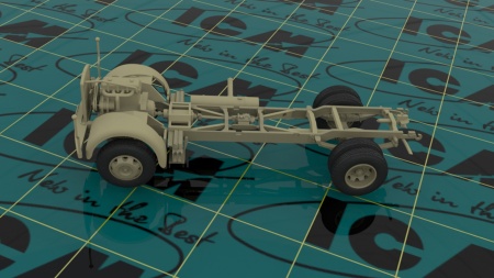 35454 KHD A3000, Германский армейский грузовой автомобиль ІІ МВ ICM