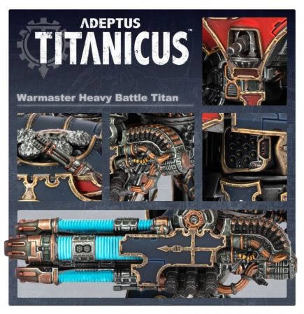 400-41GW Набор "Тяжелый Боевой Титан класса Вармастер" (WH40K: Adeptus Titanicus Warmaster Heavy Battle Titan) 400-41GW Набор "Тяжелый Боевой Титан класса Вармастер" (WH40K: Adeptus Titanicus Warmaster Heavy Battle Titan)
