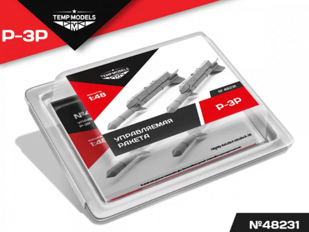 48231 УПРАВЛЯЕМАЯ РАКЕТА  Р-3Р 1/48
