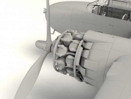 48282 A-26B-15 Invader, Американский бомбардировщик 2 МВ ICM