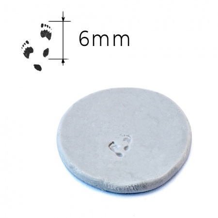 T-052 Штамп Босые Стопы, размер S