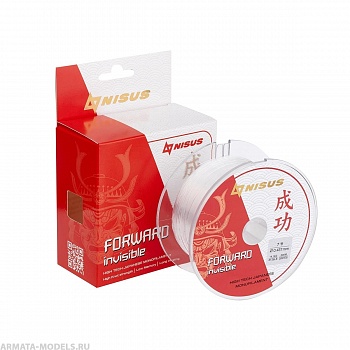 Леска FORWARD Invisible 0,437mm/300m Nylon Transparent (N-FI-0437-300) Nisus( цена указана за упаковку, в количестве 6шт.)