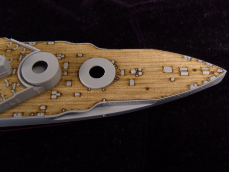 AW20087 Деревянная палуба для HMS Warspite 1915