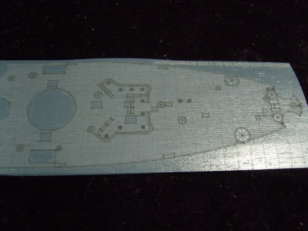 AW20025 Деревянная палуба для USS IOWA BB-61