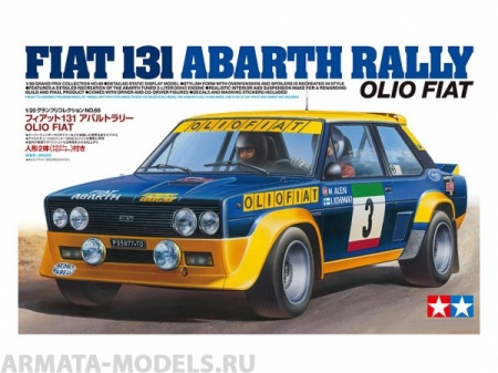 20069T 1/20 Olio Fiat Abarth Rally Tamiya