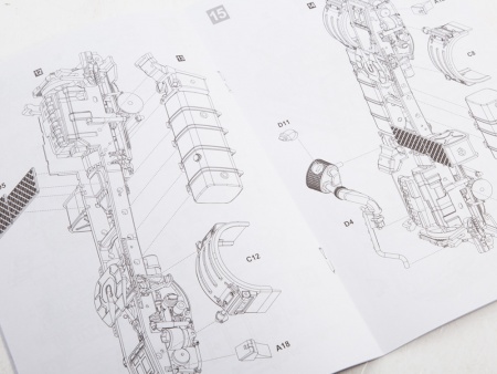 1513AVD Сборная модель КАМАЗ-54901 седельный тягач AVD Models