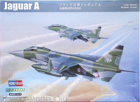 87258 Самолет French Jaguar A Hobby Boss