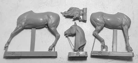 CHM-54242(Z). Животные: Лошадь №20. Материал - смола. Chronos Miniatures