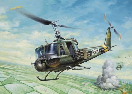 040ИТ Вертолет UH-1B Huey Italeri