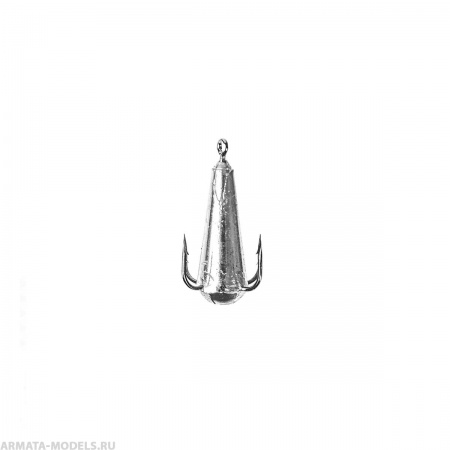 Шарага 4 крючка малая олово Тонар