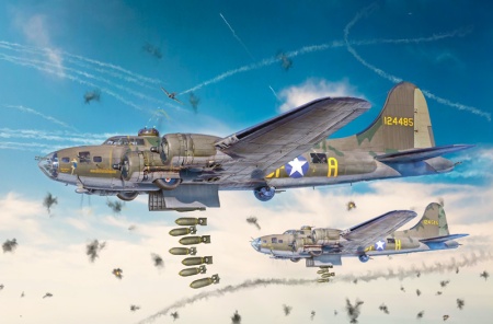 1487ИТ B-17F ЛЕТАЮЩАЯ КРЕПОСТЬ 