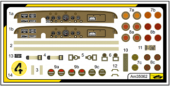 AM35925 3D интерьер Dodge WC-54