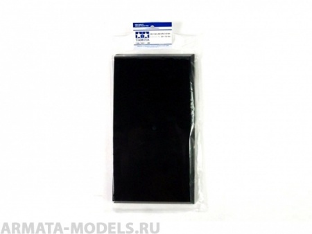 73021T Пластиковая подставка для моделей или диорам, размер L (300х160 мм). Может краситься красками Tамия