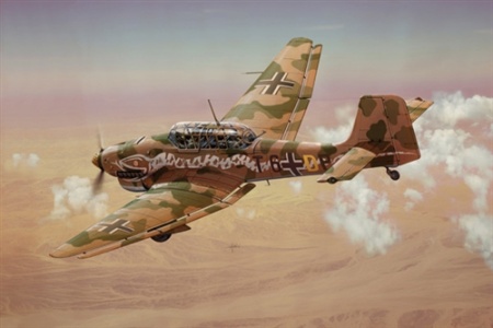 1292ИТ Самолет Ju-87 B2/R2 Stuka Italeri