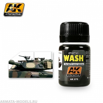 AK075 Смывка для машин блока НАТО WASH FOR NATO VEHICLES AK075 Смывка для машин блока НАТО WASH FOR NATO VEHICLES