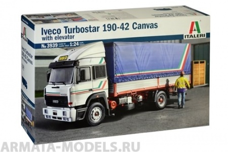 3939ИТ Грузовик IVECO TURBOSTAR 190.42 CANVAS TRUCK Italeri