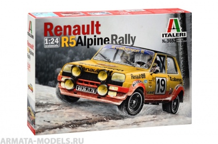 3652ИТ Автомобиль Renault R5 ALPINE RALLY Italeri