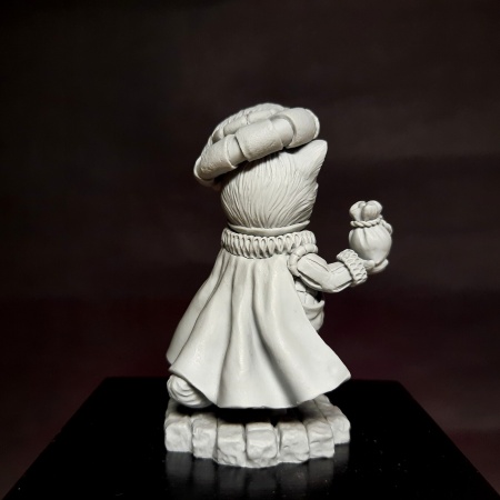 BCK-CM-010 Мяулорд Кэцвилла | Коллекционная миниатюра 70 мм Blood Carrot Knights