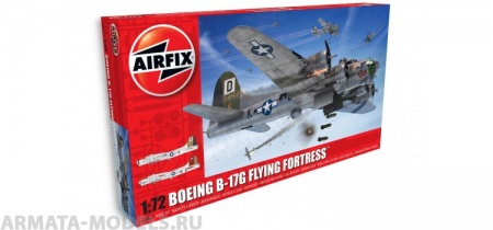 A08017A Самолет Boeing B17G Flying Fortress - New Schemes Airfix A08017A Самолет Boeing B17G Flying Fortress - New Schemes Airfix