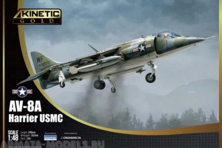 K48072 AV-8A Harrier USMC Kinetic