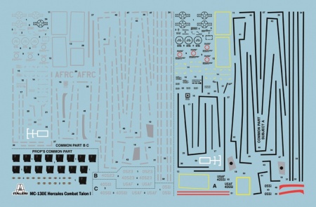 1369ИТ САМОЛЕТ HERCULES MC-130H Italeri