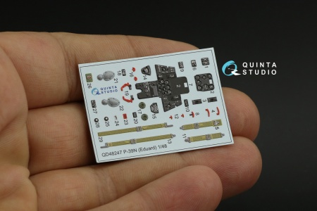 QD48247 3D Декаль интерьера кабины P-39 (Eduard)