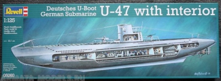 05060 Немецкая подводная лодка U-47 w.Interior Revell