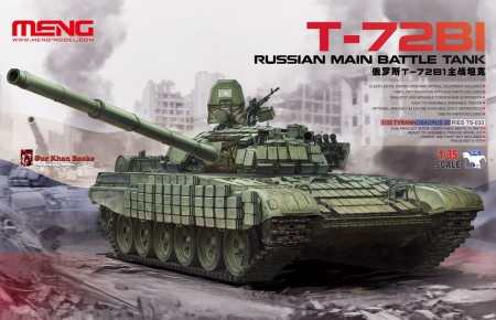 TS-033   RUSSIAN MAIN BATTLE TANK T-72B1 1/35 Meng