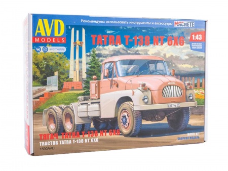 1590AVD Tatra T-138 NT 6x6 тягач AVD Models