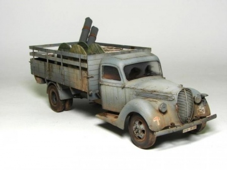 35413 G917T (производства 1939), немецкий грузовой автомобиль ICM 35413 G917T (производства 1939), немецкий грузовой автомобиль ICM