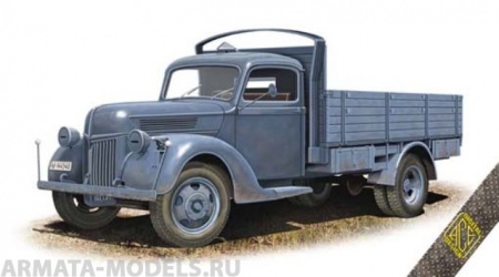 ACE72576 Немецкий 3-т грузовик V3000S с кузовом раннего типа ACE